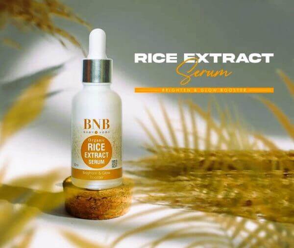 Bnb Rice Organic Extract & Brighten Glow Serum - My Store