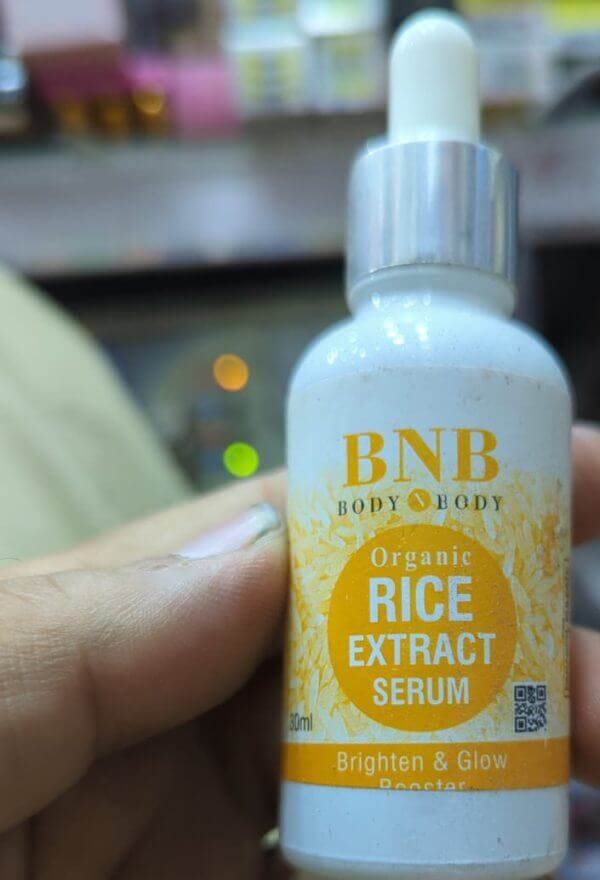 Bnb Rice Organic Extract & Brighten Glow Serum - My Store