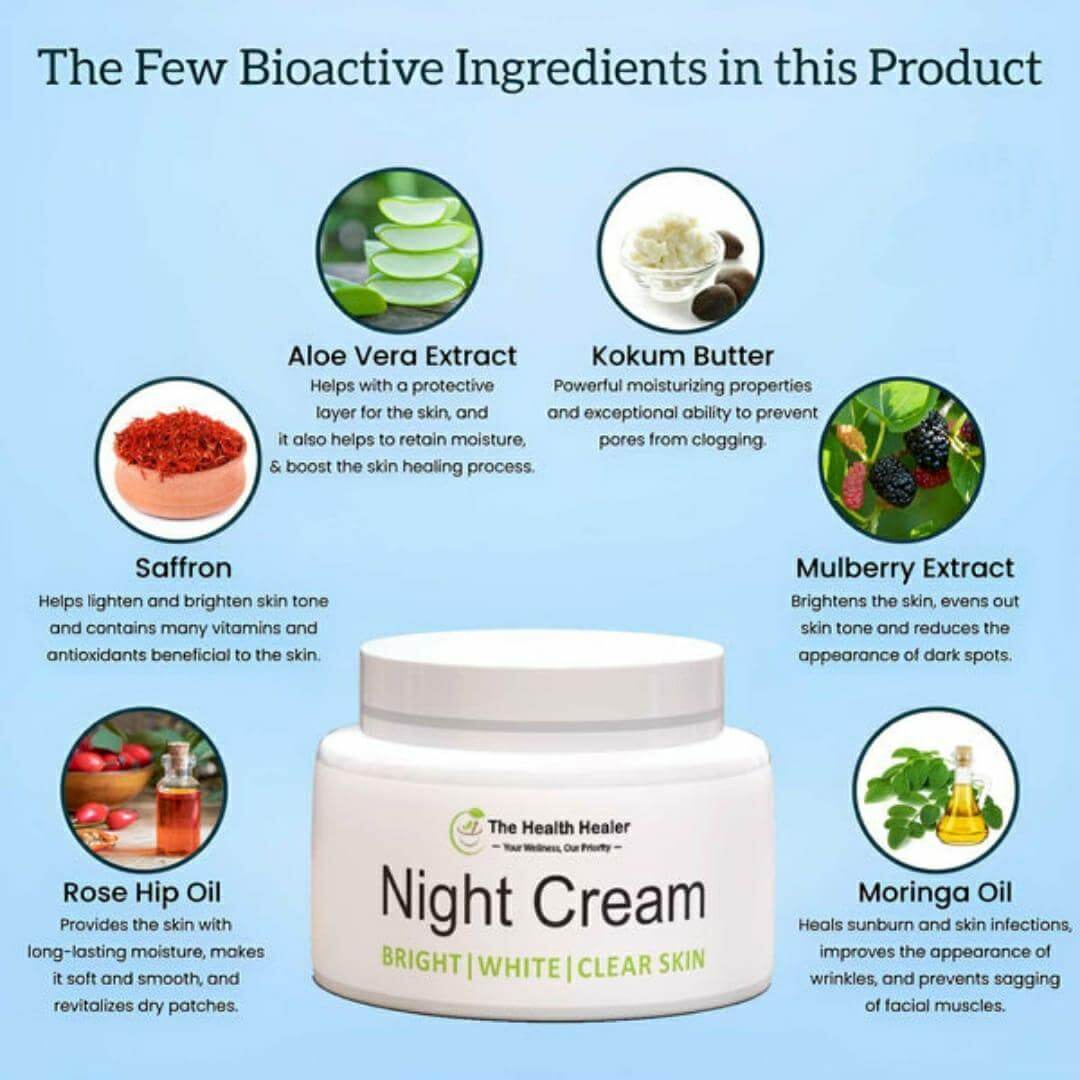 Night cream by health healer - My Store